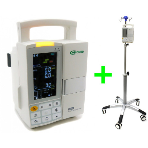 Насос інфузійний МЕ600 зі стійкою Насос інфузійний МЕ600 зі стійкою