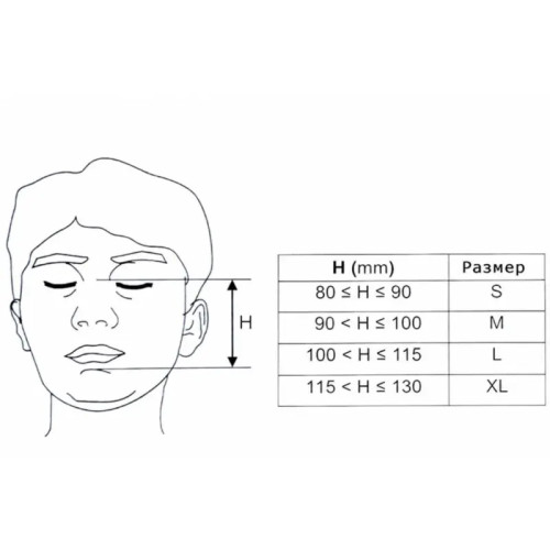 Орально-назальна силіконова маска (CPAP) Sleepas з отвором для видиху (M) Орально-назальна силіконова маска (CPAP) Sleepas з отвором для видиху (M)