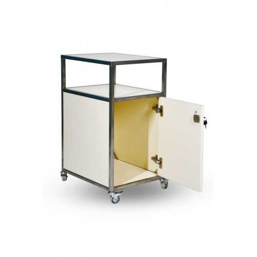 Тумба медична мобільна C.box CMM-1D-NATA ALU Тумба медична мобільна C.box CMM-1D-NATA ALU