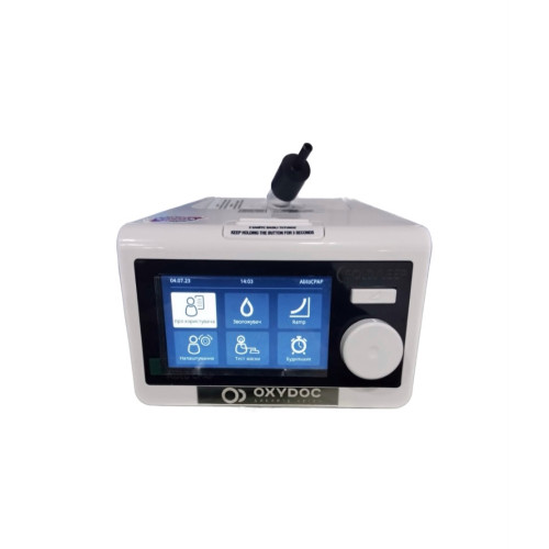 Апарат неінвазивної вентиляції OXYDOC CPAP/BіPAP/ST з маскою розмір L і зволожувачем (Туреччина) Апарат неінвазивної вентиляції OXYDOC CPAP/BіPAP/ST з маскою розмір L і зволожувачем (Туреччина)