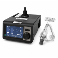 Апарат неінвазивної вентиляції OXYDOC CPAP/BіPAP/ST Black Edition з маскою розмір L і зволожувачем