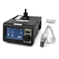 Апарат неінвазивної вентиляції OXYDOC CPAP/BіPAP/ST Black Edition з маскою розмір S і зволожувачем